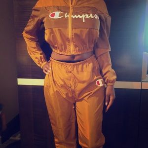 Champion style pants set